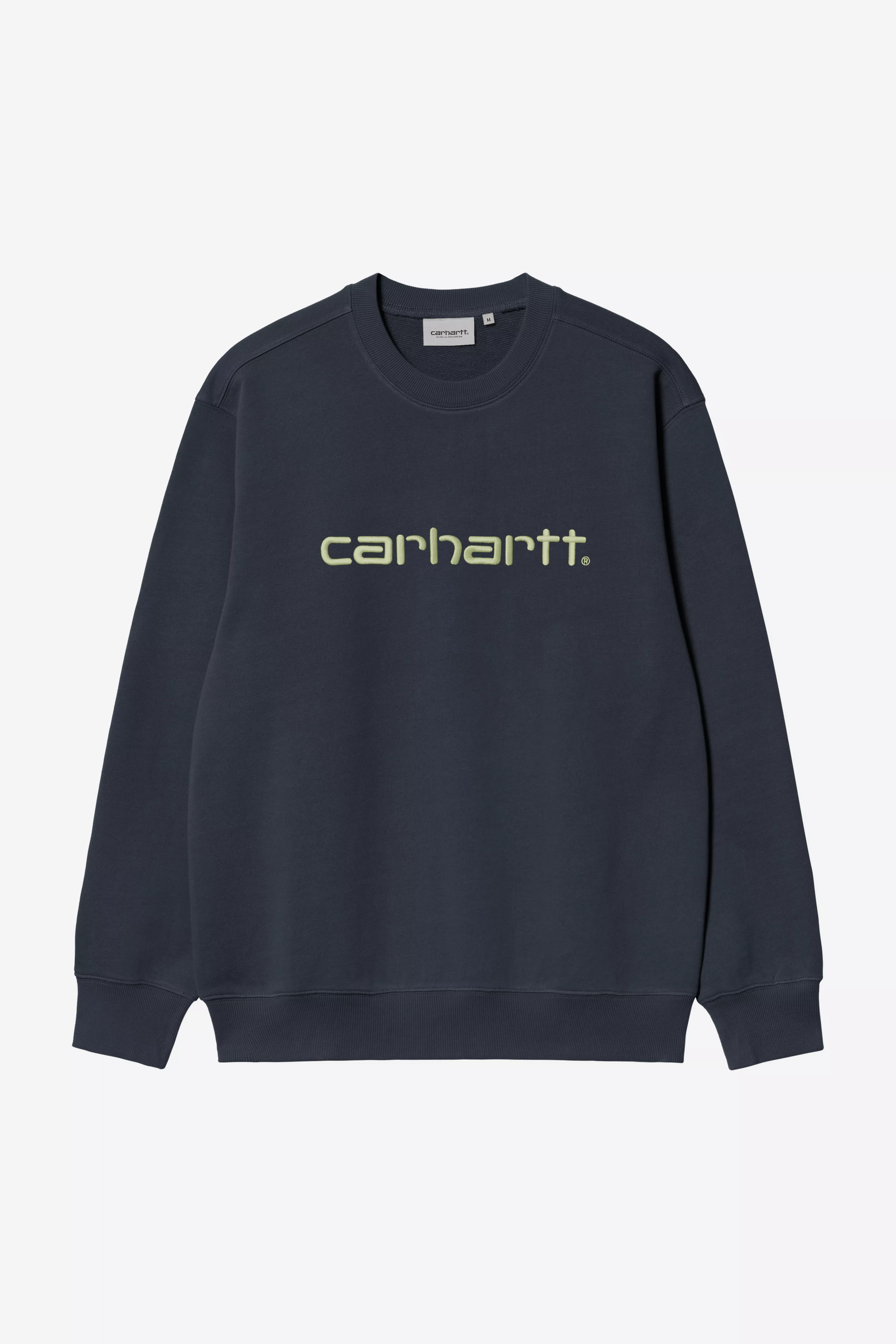 CARHARTT WIP  SWEAT DEEP NIGHT/GENTLE GREEN