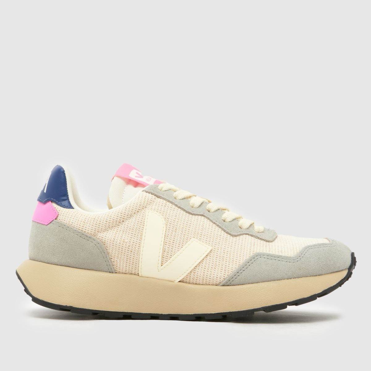 VEJA PAULISTANA J MESH JUTE-CASHEW-OXFORD-GREY
