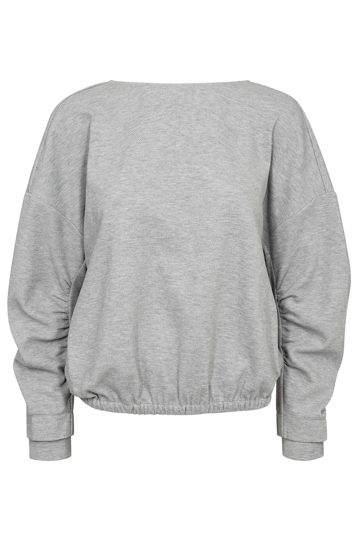 CO' COUTURE  OPEN BACK GREY MELANGE