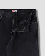 STANRAY  WIDE 5 WASHED BLACK DENIM