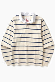 OPENSIDER CLASSIC RUGBY OFF WHITE MULTI STRIPE