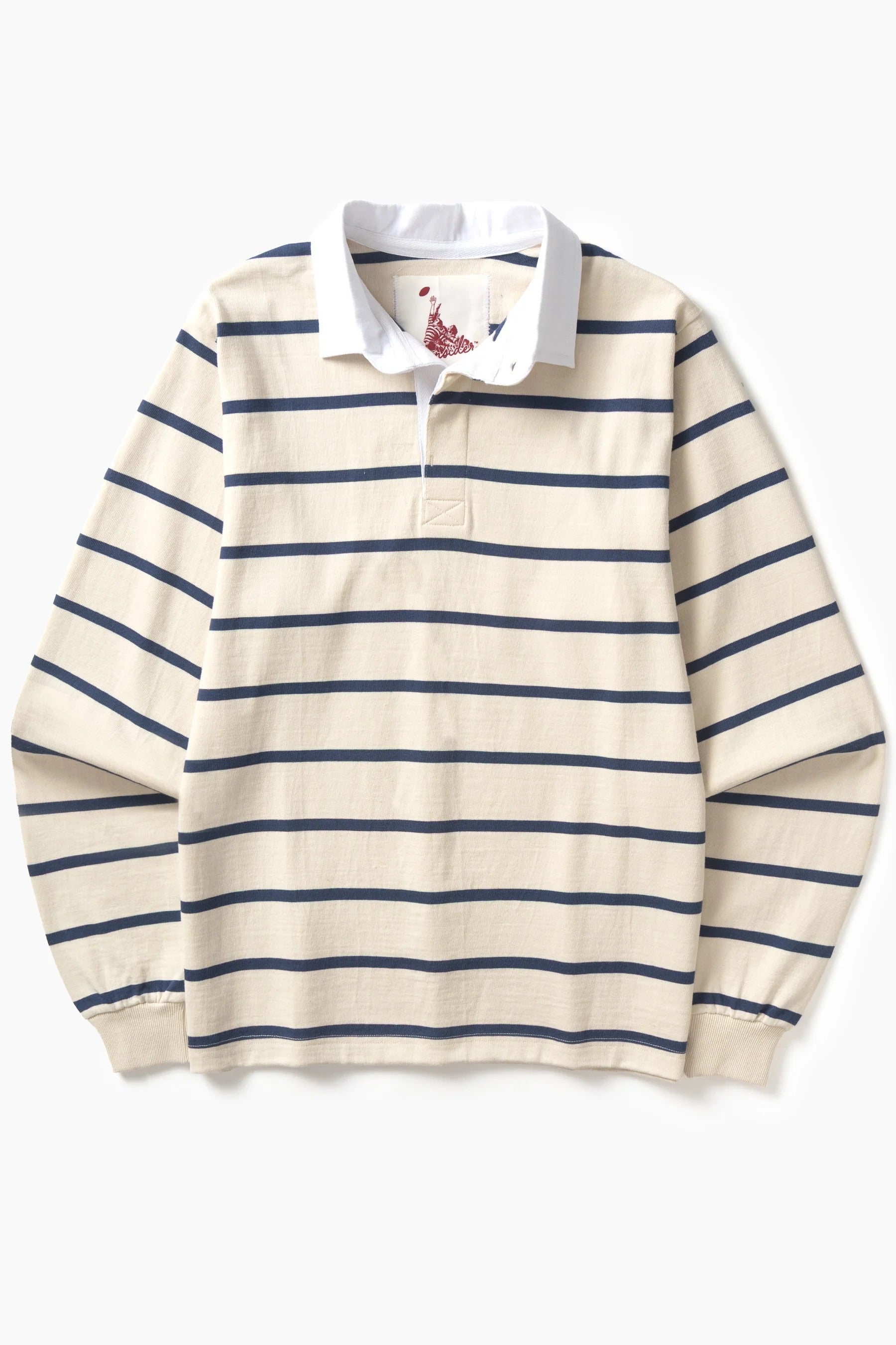 OPENSIDER CLASSIC RUGBY OFF WHITE MULTI STRIPE