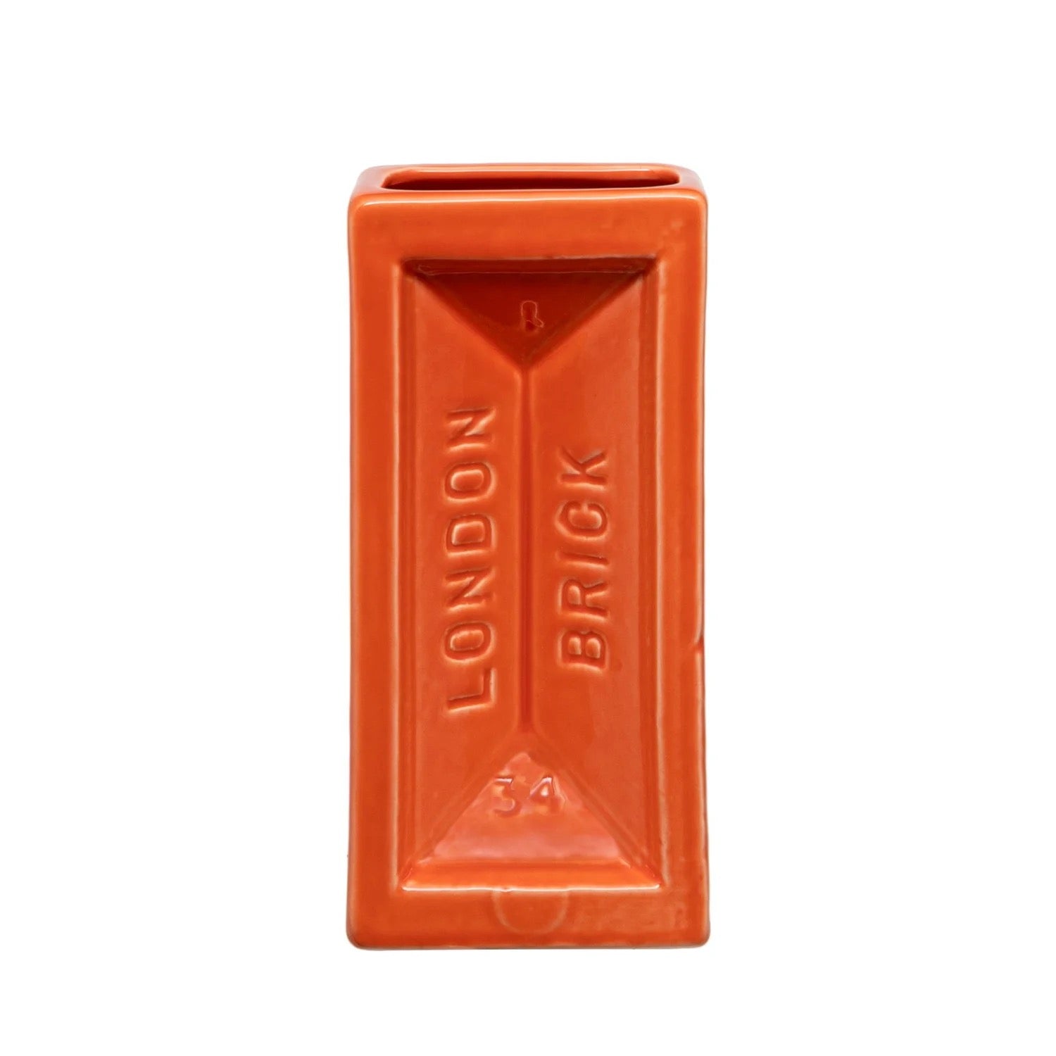 LONDON BRICK VASE ORANGE