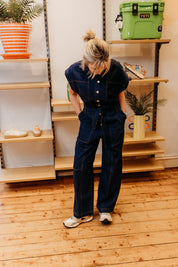 FRNCH LUDWIGIA BLEU MARINE JUMPSUIT