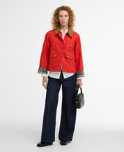 BARBOUR  MACKWORTH VERMILLION/DRESS JACKET