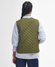 BARBOUR LORELEI GILET DARK MOSS