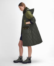 BARBOUR COOKSTON QUILT OLIVE