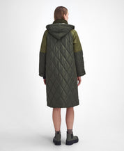 BARBOUR COOKSTON QUILT OLIVE