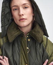 BARBOUR COOKSTON QUILT OLIVE