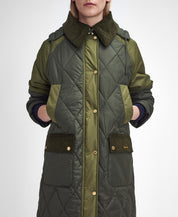 BARBOUR COOKSTON QUILT OLIVE