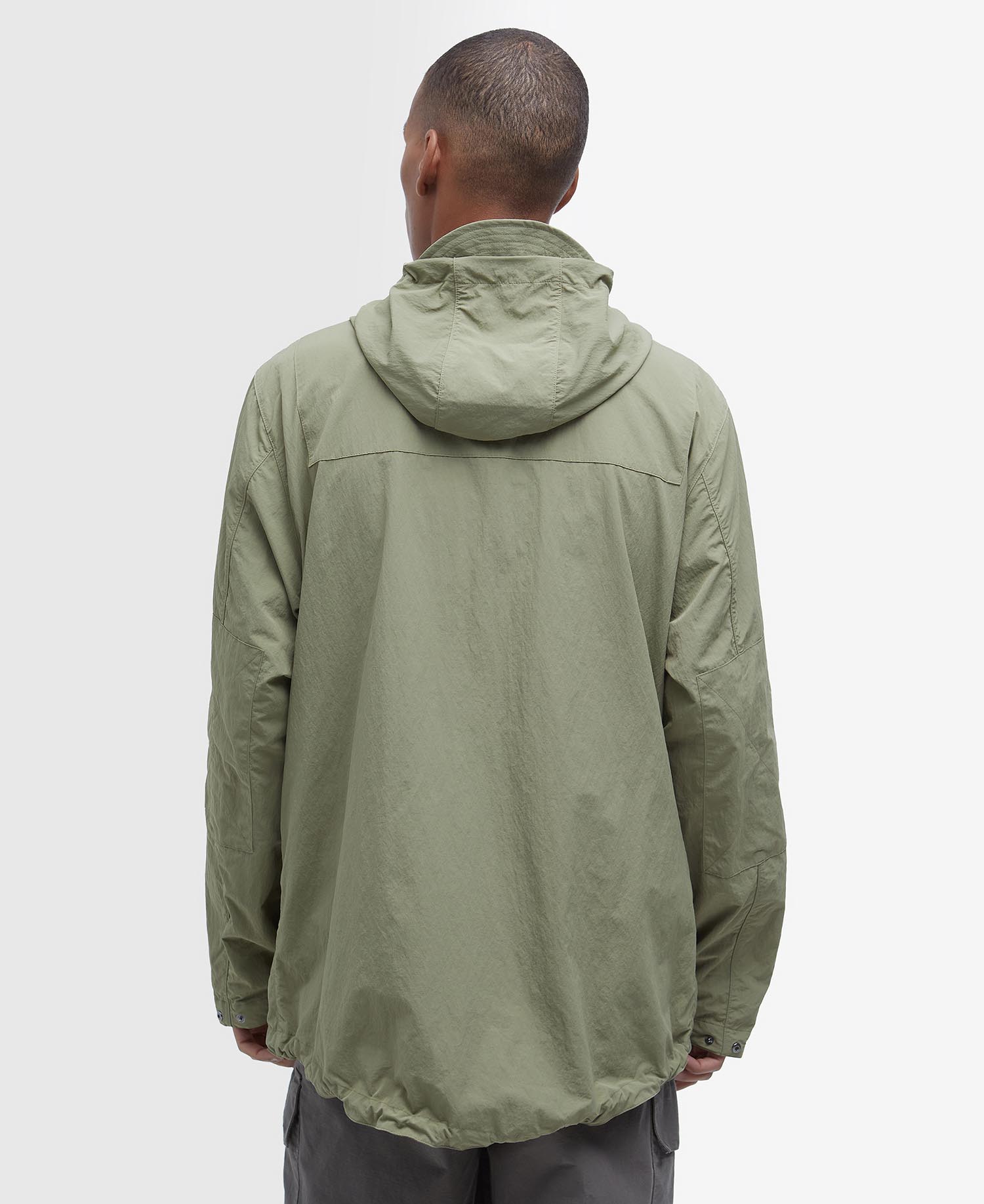 BARBOUR JACKET DURHAM RE-ENG BLEACHED OLIVE