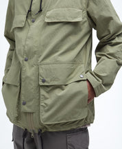 BARBOUR JACKET DURHAM RE-ENG BLEACHED OLIVE