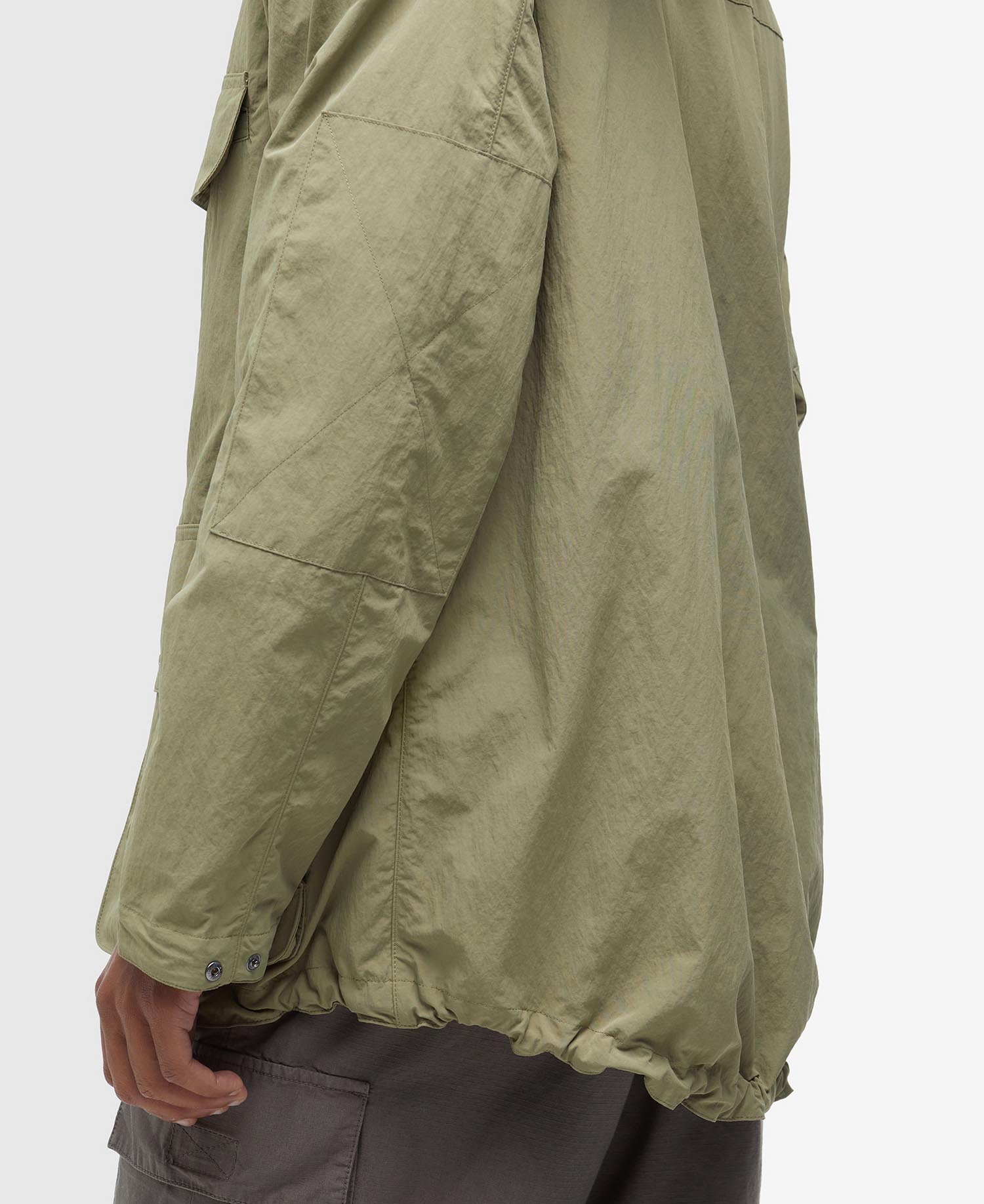 BARBOUR JACKET DURHAM RE-ENG BLEACHED OLIVE