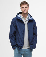 BARBOUR WYLAM SHOWER JACKET  NAVY/NORTHSHORE