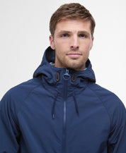 BARBOUR WYLAM SHOWER JACKET  NAVY/NORTHSHORE