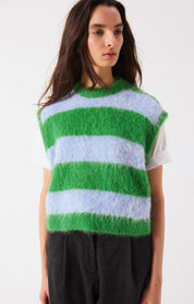 AMERICAN VINTAGE NIBY TANK CORIANDER STRIPES