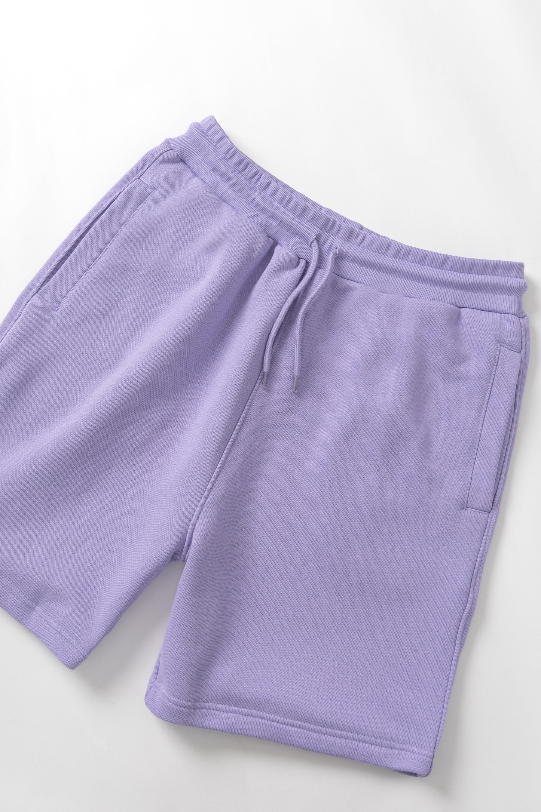 POWER GOODS LOOPBACK SHORTS DUSTY VIOLET
