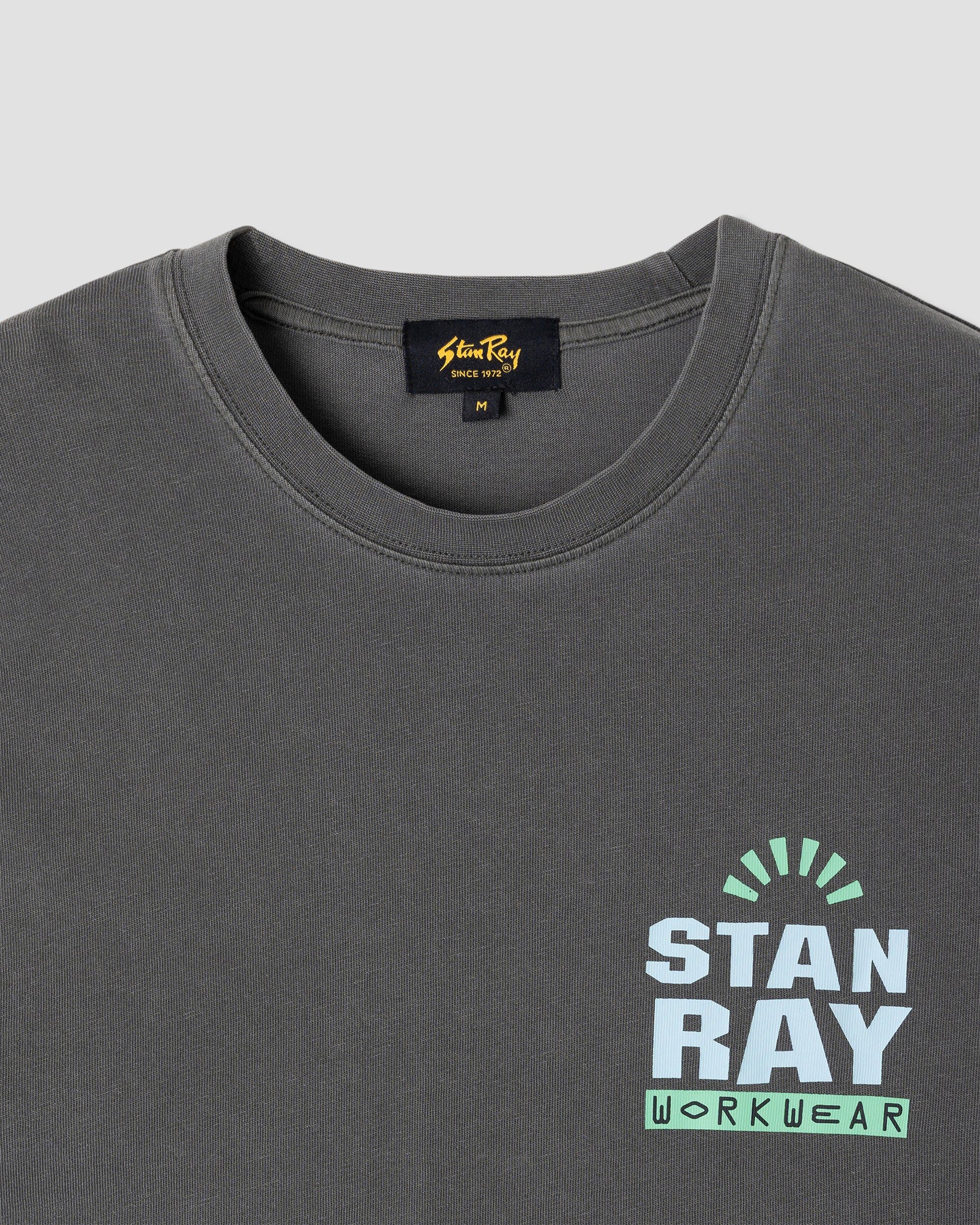 STANRAY REG T SHIRT WASHED BLACK