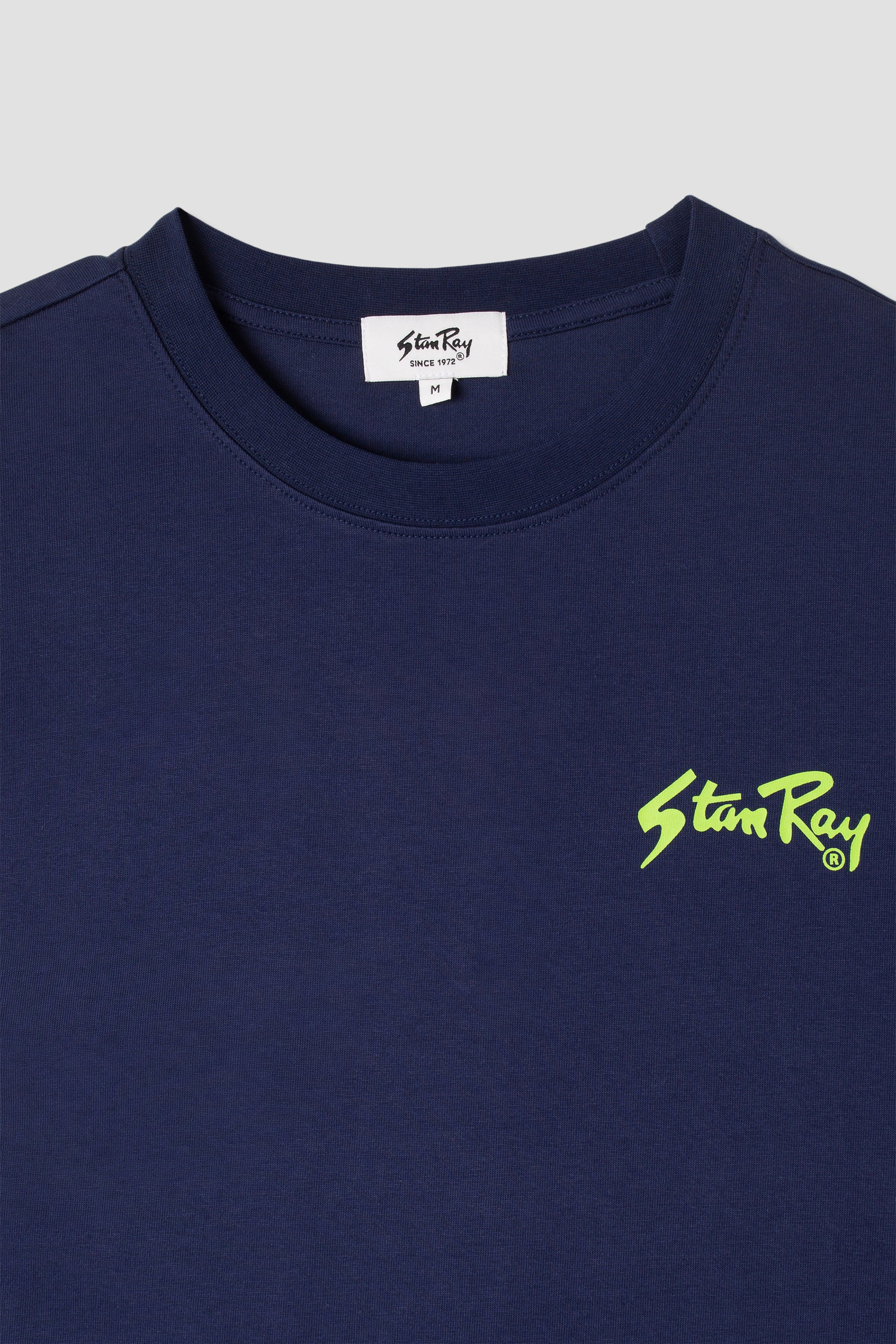 STANRAY OG TEE NAVY/LIME GREEN