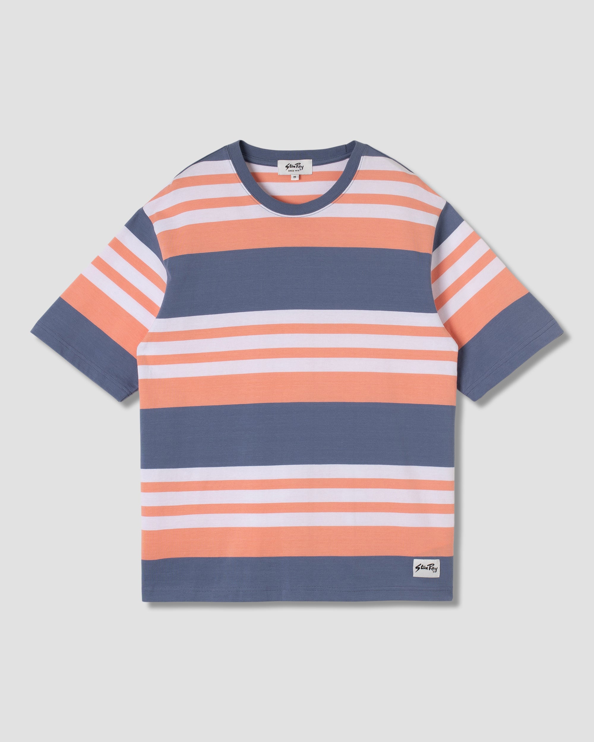 STANRAY STRIPE TEE WASHED RED
