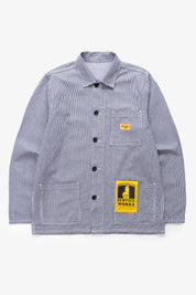 SERVICE WORKS CHORE SHIRT JACKET  HICKORY