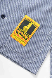 SERVICE WORKS CHORE SHIRT JACKET  HICKORY