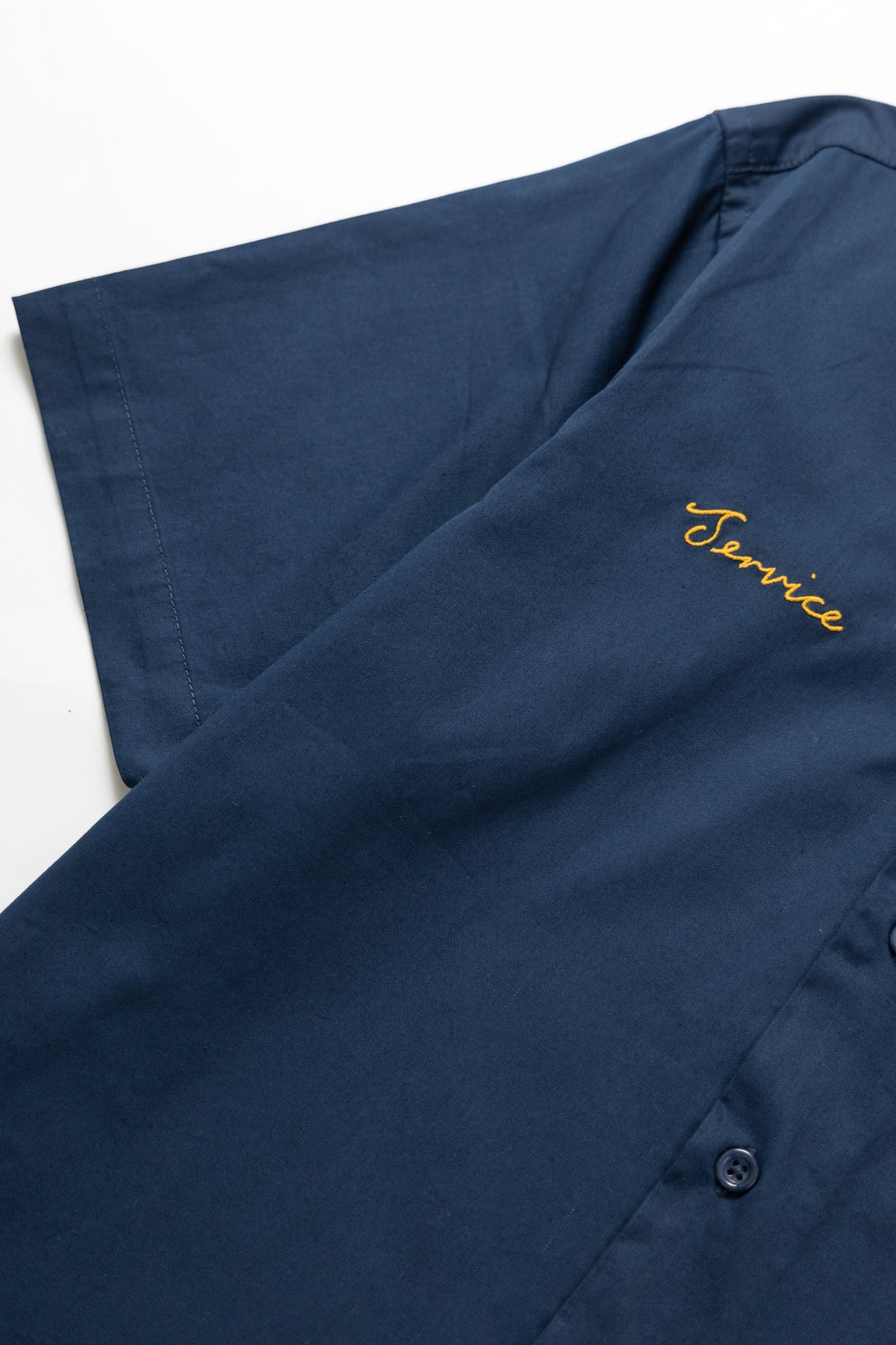 SERVICE WORKS  NECESSITIES NAVY SHIRT