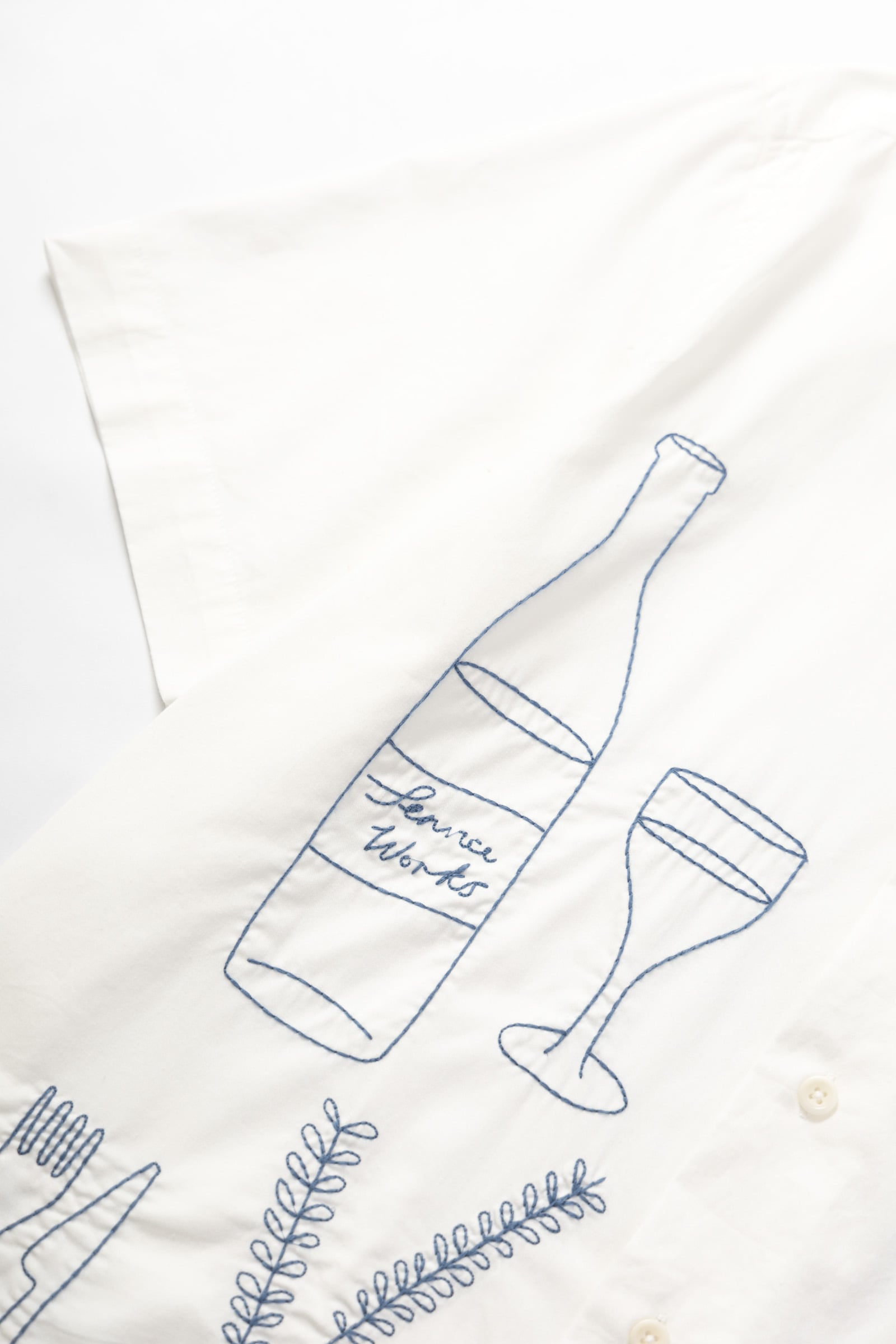 SERVICE WORKS PICNIC SHIRT OFF WHITE