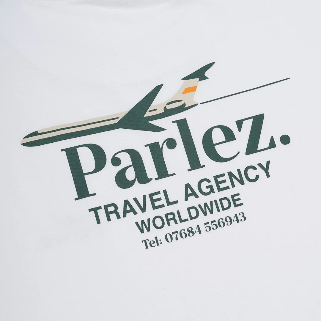 PARLEZ  WORLDWIDE T SHIRT  White