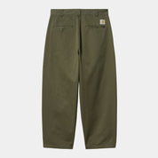 CARHARTT WIP MERRICK PANT GREEN STONE WASHED