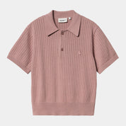 CARHARTT WIP NORLINA POLO DUSTY FUSHCIA